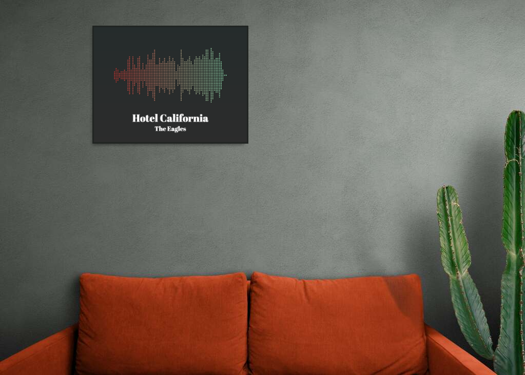 The Eagles - Hotel California Printawave Unique Design #1685553027547