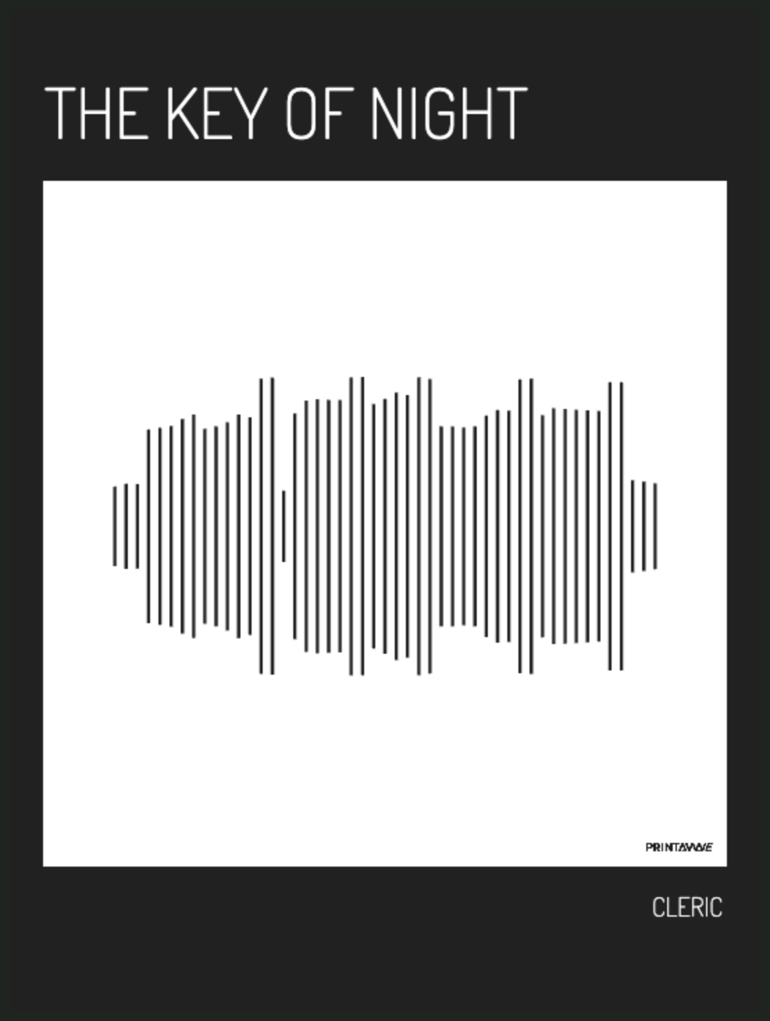 CLERIC - THE KEY OF NIGHT Printawave Unique Design #1688637170703