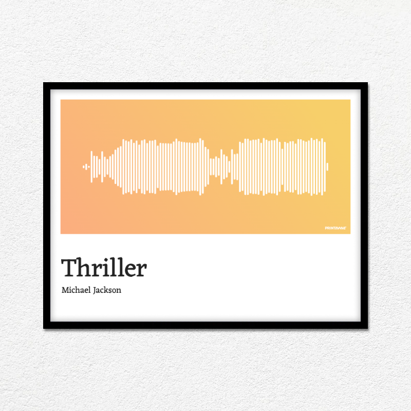 Michael Jackson - Thriller Printawave Unique Design #1690542500190