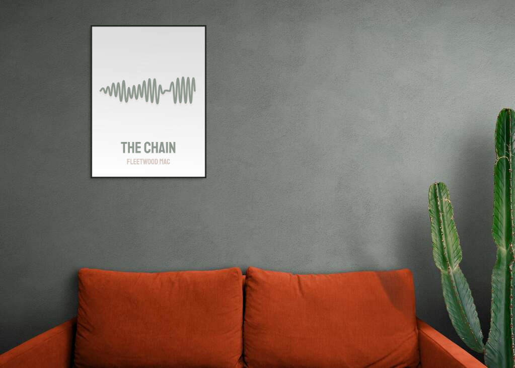 Fleetwood Mac - The Chain Printawave Unique Design #1686310629793