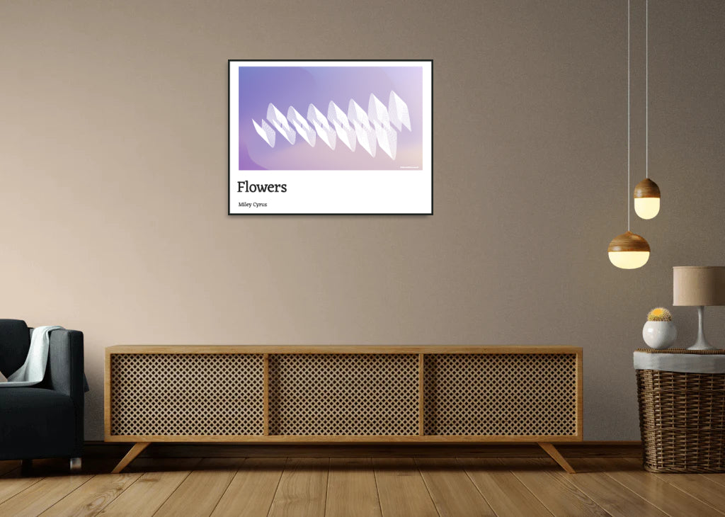 Miley Cyrus - Flowers Printawave Unique Design #1690281832247