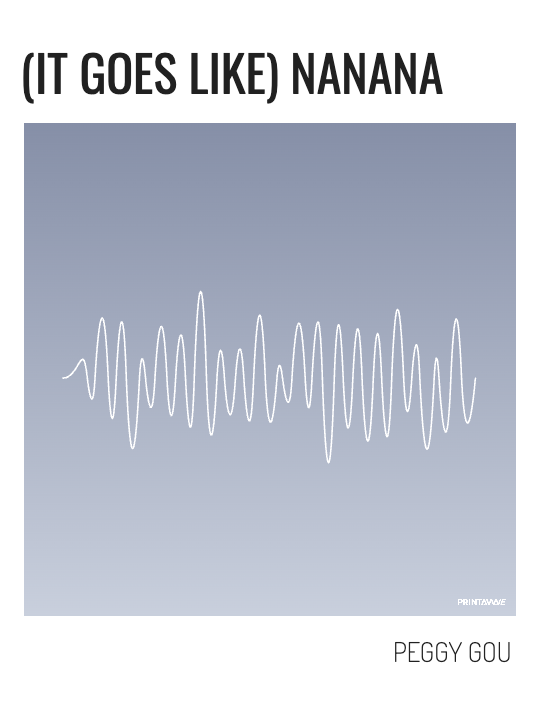 PEGGY GOU - (IT GOES LIKE) NANANA Printawave Unique Design #1689337701308