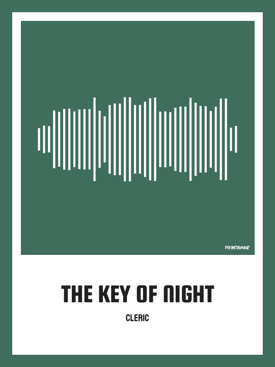 CLERIC - THE KEY OF NIGHT Printawave Unique Design #1688636225257