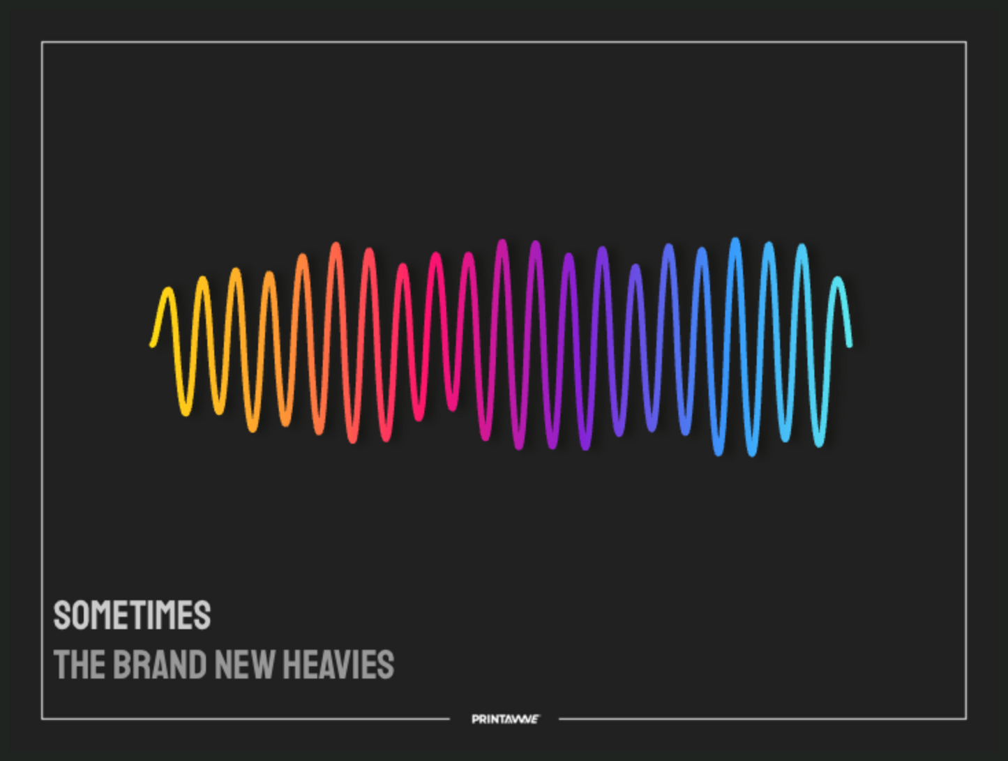 The Brand New Heavies - Sometimes Printawave Unique Design #1687801866642