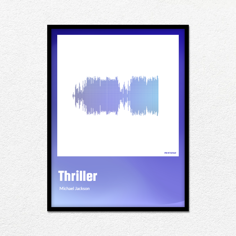 Michael Jackson - Thriller Printawave Unique Design #1690543590984