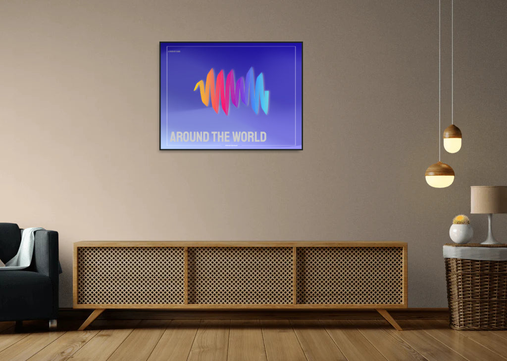 A Touch Of Class - Around the World Printawave Unique Design #1690470656497