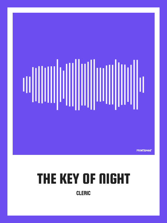 CLERIC - THE KEY OF NIGHT Printawave Unique Design #1688635957850