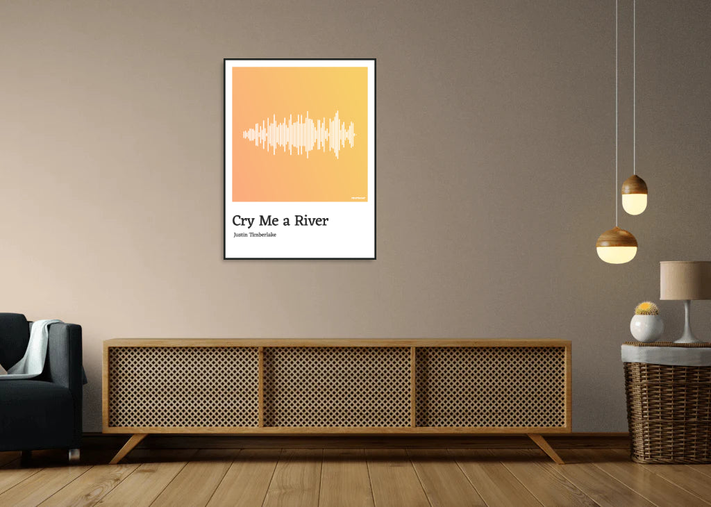 Justin Timberlake - Cry Me a River Printawave Unique Design #1689543898868
