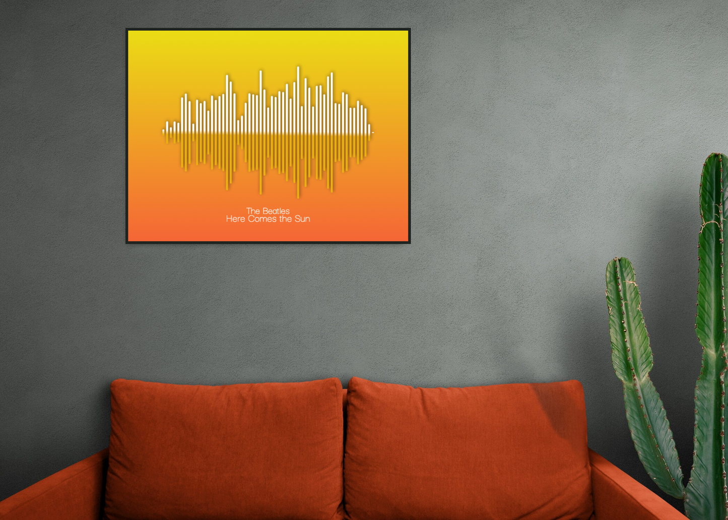 The Beatles - Here Comes the Sun Printawave Unique Design #1685302427413