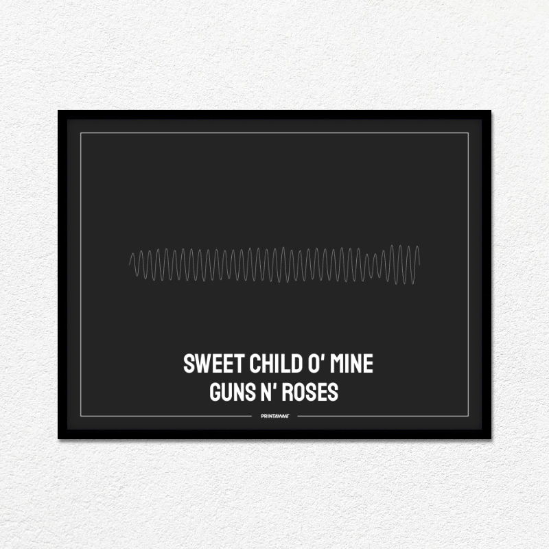 Guns N' Roses - Sweet Child O' Mine Printawave Unique Design #1696799994471