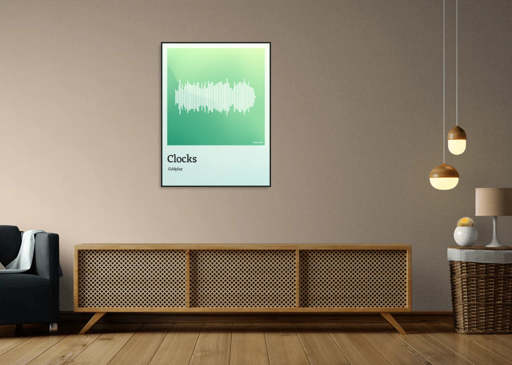 Coldplay - Clocks Printawave Unique Design #1689968972771