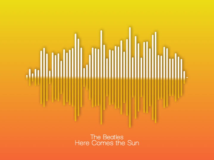 The Beatles - Here Comes the Sun Printawave Unique Design #1685302427413