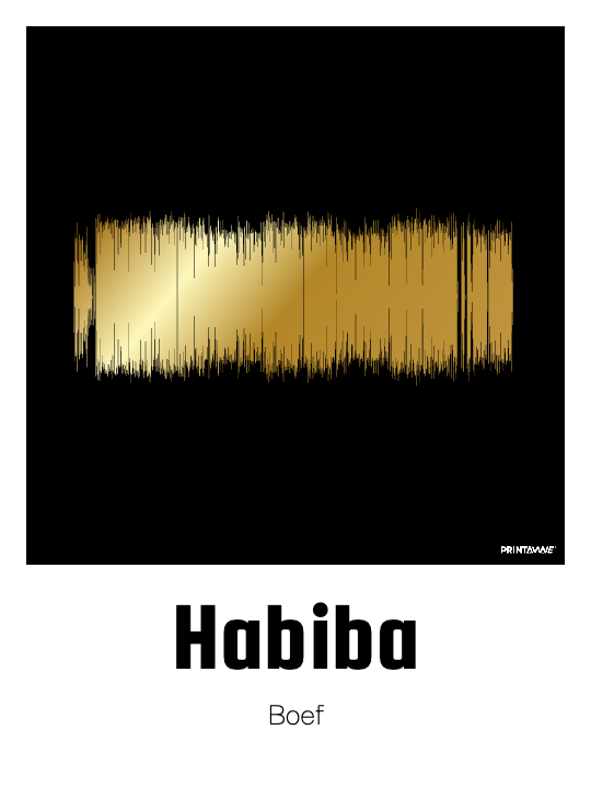 Boef - Habiba Printawave Unique Design #1694084078340