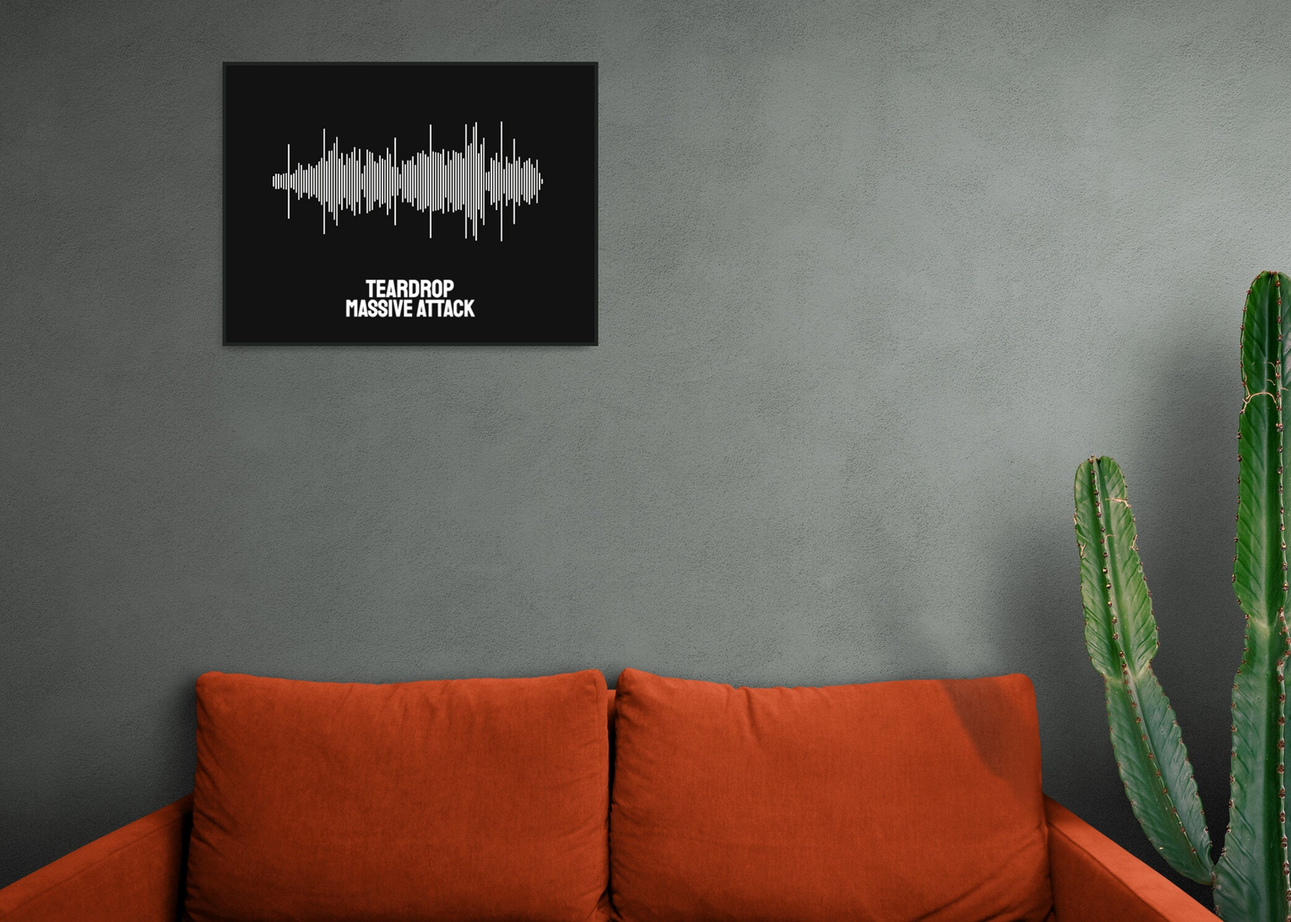 Massive Attack - Teardrop Printawave Unique Design #1685305925731