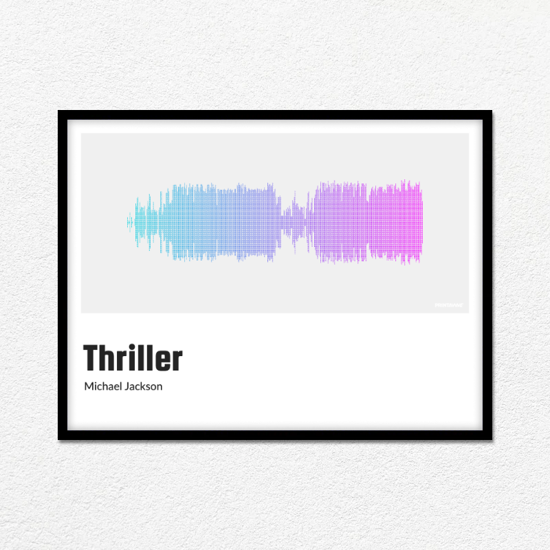 Michael Jackson - Thriller Printawave Unique Design #1690542356197