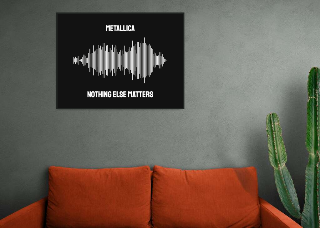 Metallica - Nothing Else Matters Printawave Unique Design #1685554077872