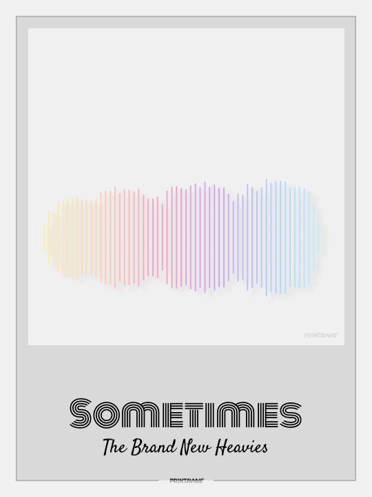 The Brand New Heavies - Sometimes Printawave Unique Design #1689282540300
