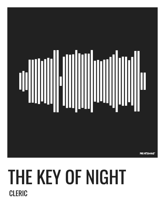 CLERIC - THE KEY OF NIGHT Printawave Unique Design #1688637908522