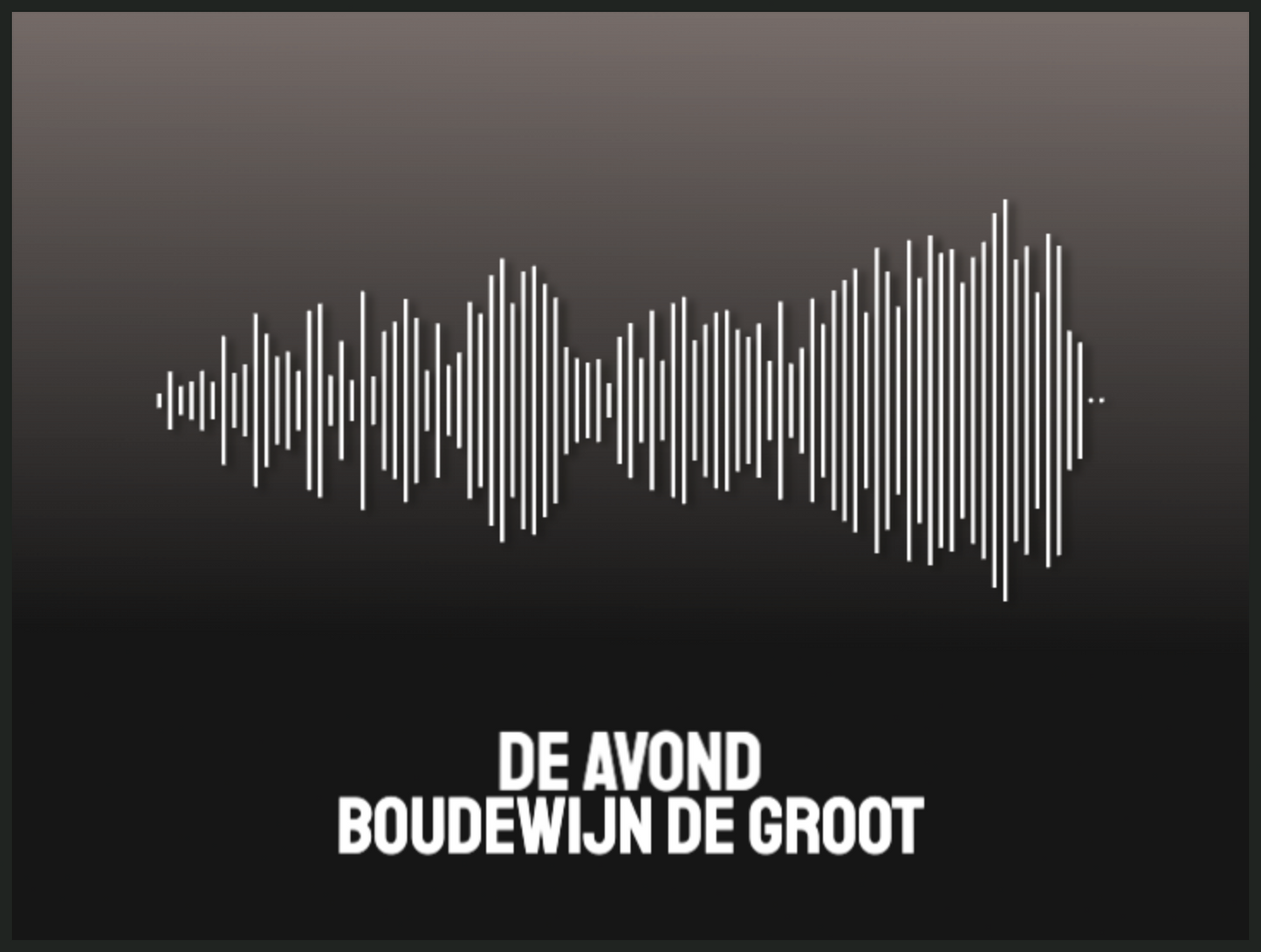 Boudewijn de Groot - De Avond Printawave Unique Design #1685551736481