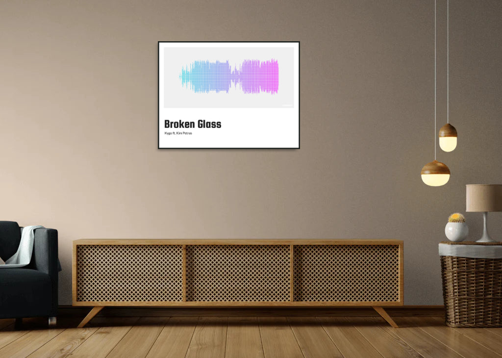 Kygo ft. Kim Petras - Broken Glass Printawave Unique Design #1697791585605