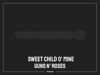 Guns N' Roses - Sweet Child O' Mine Printawave Unique Design #1696799994471