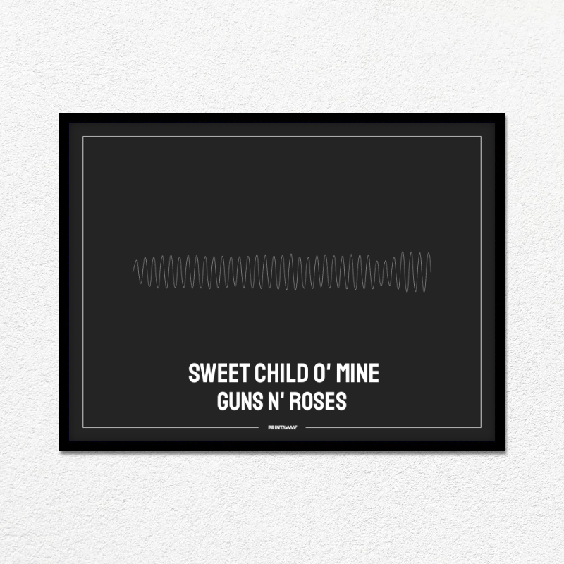 Guns N' Roses - Sweet Child O' Mine Printawave Unique Design #1696839588801