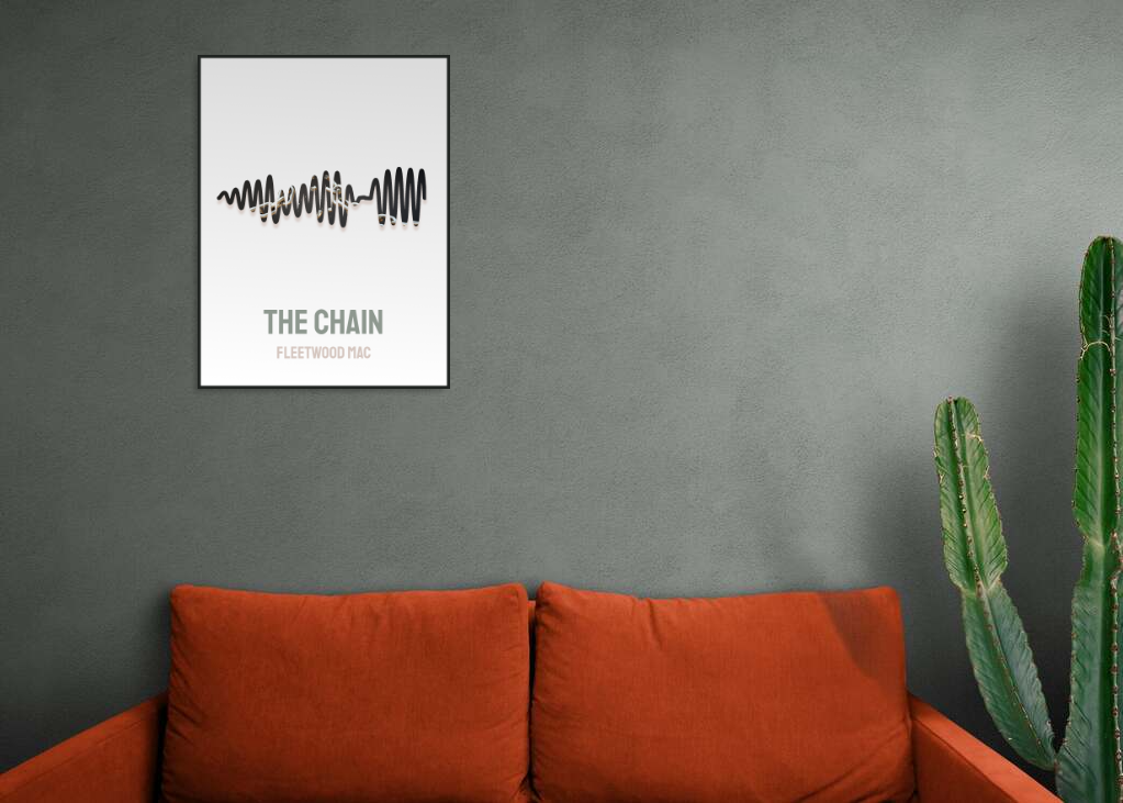Fleetwood Mac - The Chain Printawave Unique Design #1686311100830