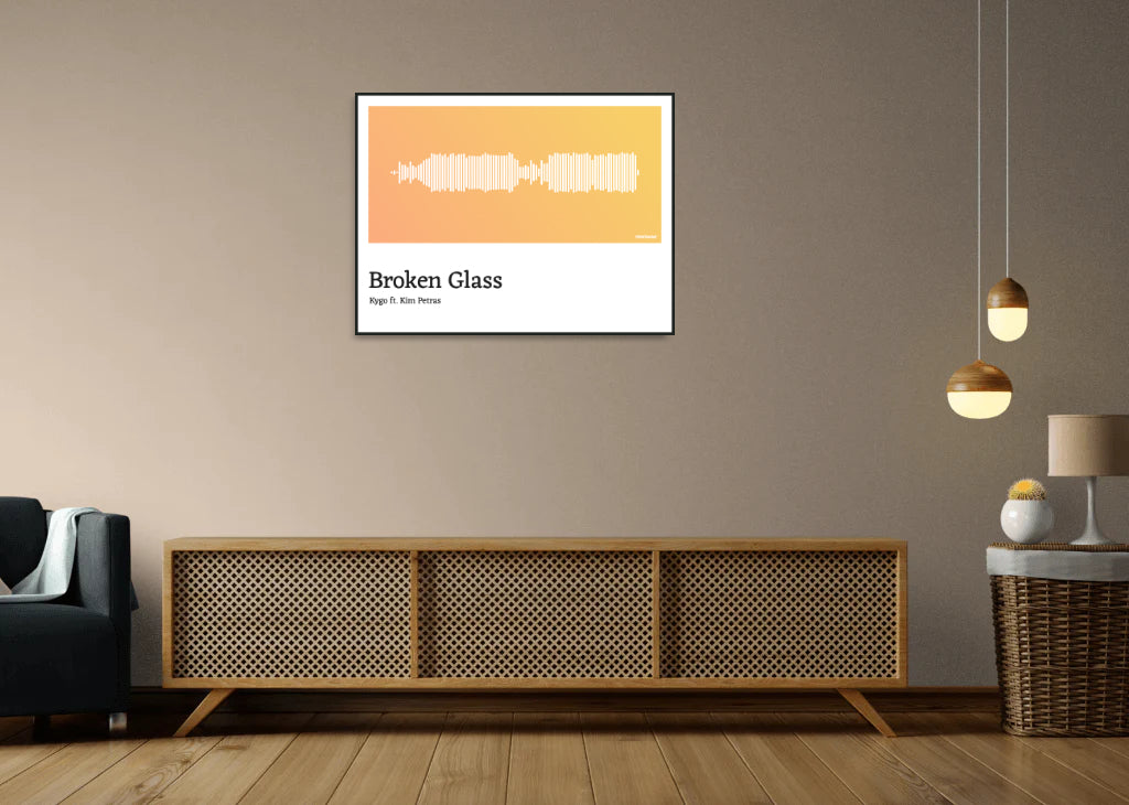 Kygo ft. Kim Petras - Broken Glass Printawave Unique Design #1697791453058