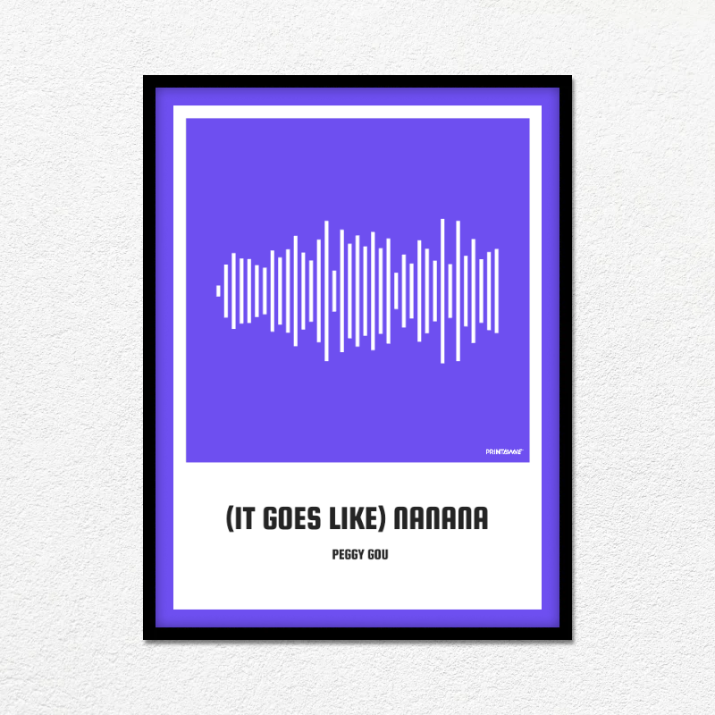 PEGGY GOU - (IT GOES LIKE) NANANA Printawave Unique Design #1689343502754