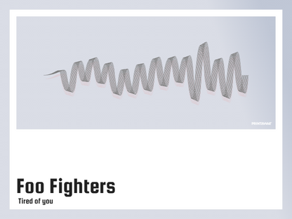 Tired of you - Foo Fighters Printawave Unique Design #1690399654992