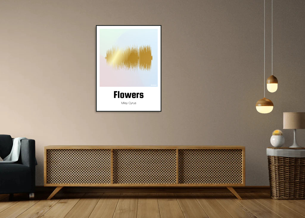 Miley Cyrus - Flowers Printawave Unique Design #1689848620135