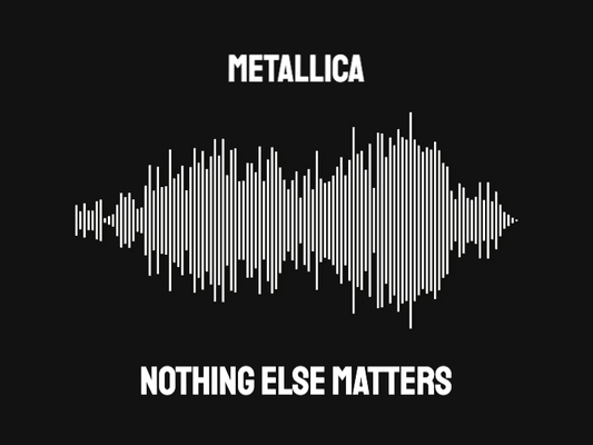 Metallica - Nothing Else Matters Printawave Unique Design #1685554077872