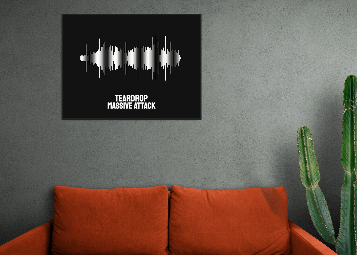 Massive Attack - Teardrop Printawave Unique Design #1685305925731