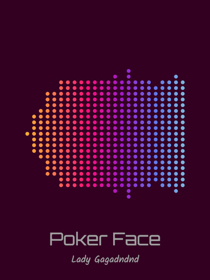 Lady Gagadndnd - Poker Face Printawave Unique Design #1692290791696