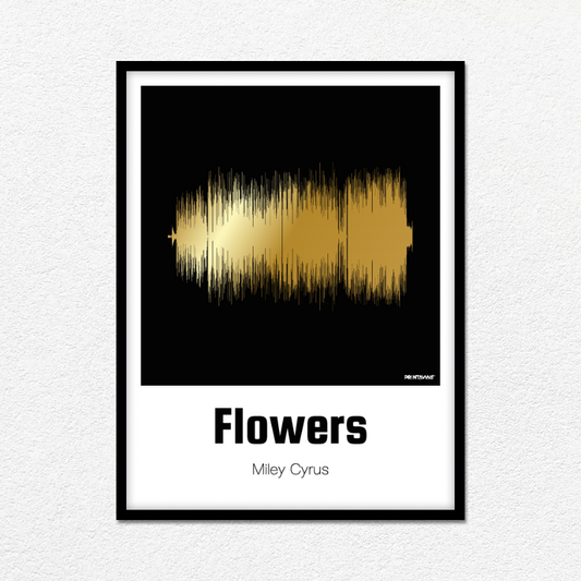 Miley Cyrus - Flowers Printawave Unique Design #1689848111494