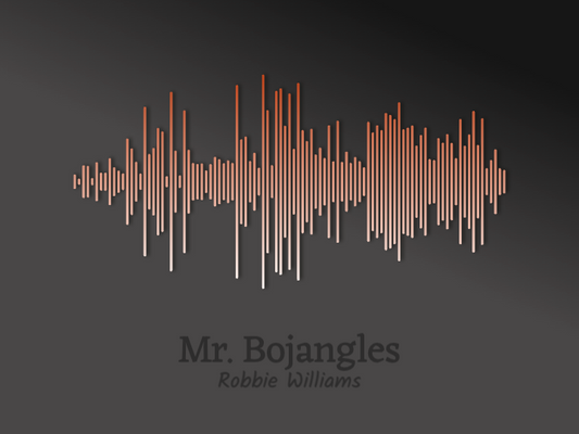 Robbie Williams - Mr. Bojangles Printawave Unique Design #1685305659163