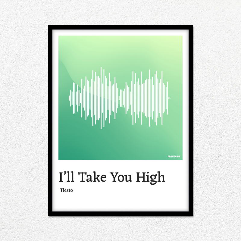 Tiësto - I’ll Take You High Printawave Unique Design #1689968043549