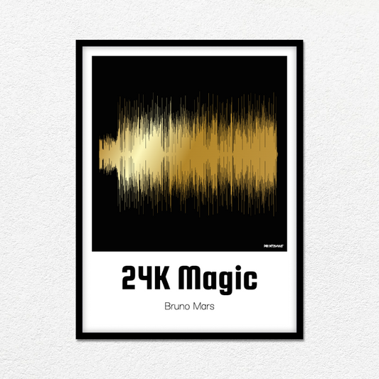 Bruno Mars - 24K Magic Printawave Unique Design #1689370715231