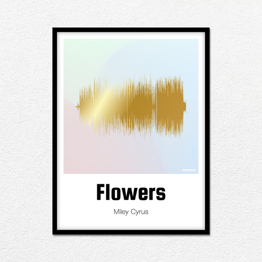 Miley Cyrus - Flowers Printawave Unique Design #1689848620135