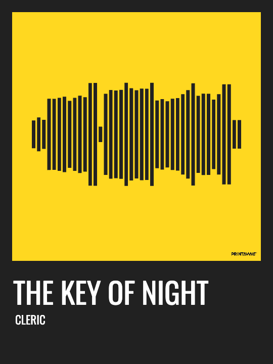 CLERIC - THE KEY OF NIGHT Printawave Unique Design #1688637662047