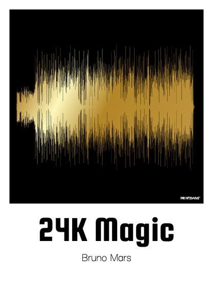 Bruno Mars - 24K Magic Printawave Unique Design #1689370715231